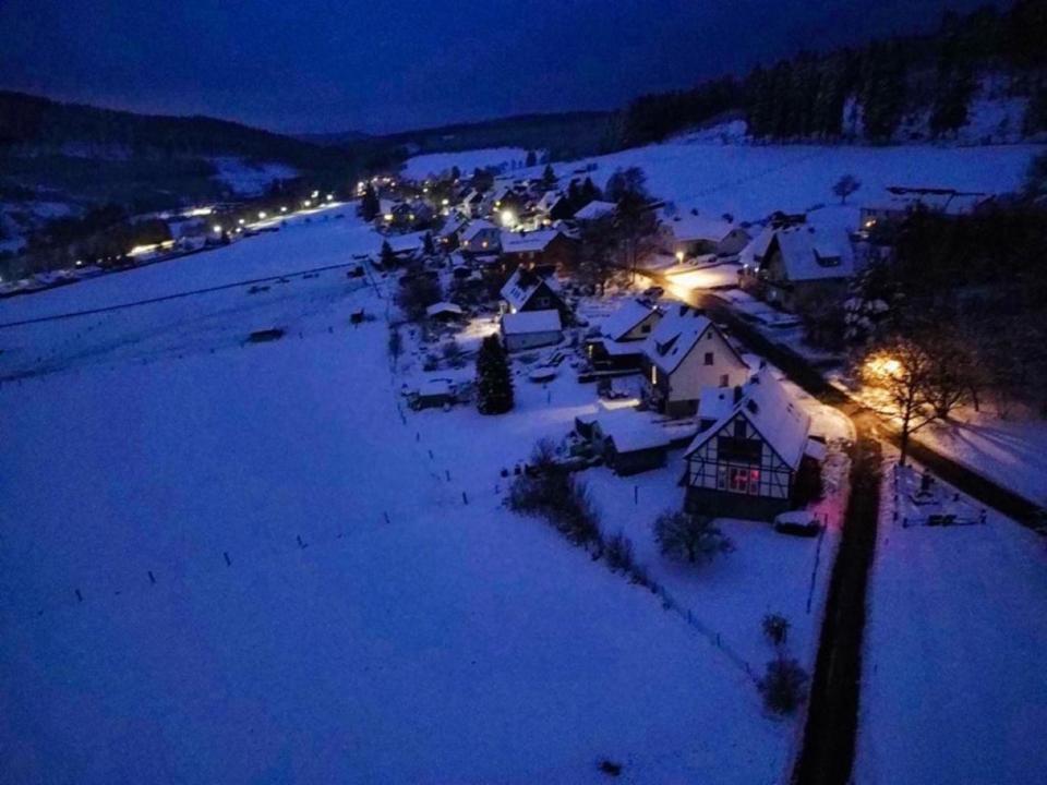 Ferienwohnung Am Denkmal Bad Berleburg Eksteriør bilde
